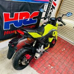 【実動】ホンダ グロム JC61後期 蛍光イエロー PGM-Fi 125cc 4mini 配送可 千葉県木更津市発の画像