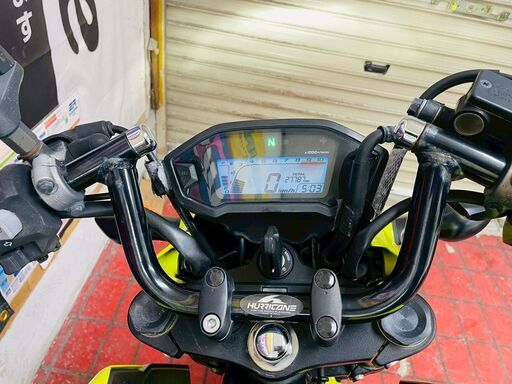 実動】ホンダ グロム JC61後期 蛍光イエロー PGM-Fi 125cc 4mini 配送