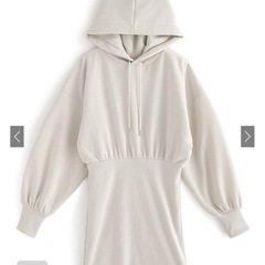 GRL　サムホール付き裏起毛フーディミニワンピース(pm265)の画像