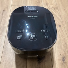SHARP 3合炊飯器  KS-CF05B-B