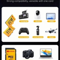 ②新品・未使用・未開封⭐️コダック🟩KODAK Micro TF SDカード🟥32GB🟥SDカード変換アダプター付🟪4Kビデオ録画に対応🟪の画像