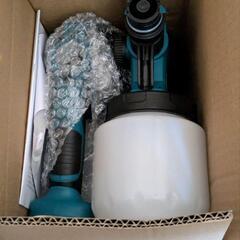 電動スプレーガン 18V コードレス 電動塗装機 PSE認証 バッテリー2個付きの画像