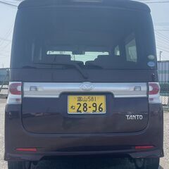 ダイハツ　タントカスタムX　25万円　車検令和9年4月の画像