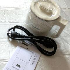 電気ケトル 折りたたみケトル 保温機能付き コンパクト ステンレス PSE認証済の画像