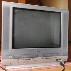 テレビデオ／VHS/DVD/TV3in1／シャープVT-21DV...