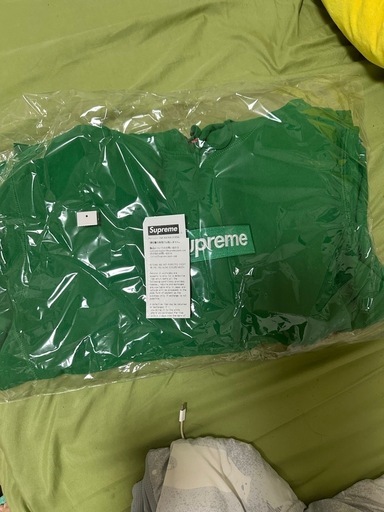 メンズ Supreme Box Logo Hooded Sweatshirt "Green" (24FW)