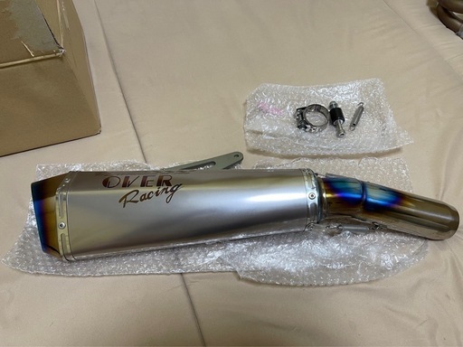 OVER Racing TT-Formula RS+PRO フルチタン スリップオン Ninja400 スリップオンマフラー