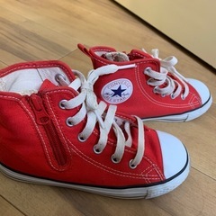 converse コンバース　赤　19センチ