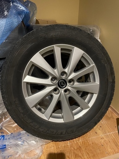 CX-5 KE 純正ホイール4本セット　17インチ　225/65r17