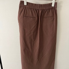 SENSE OF PLACE スカート スリット ブラウン の画像