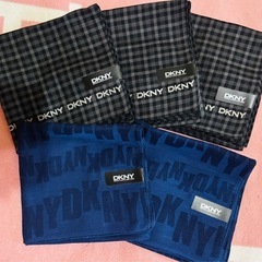DKNY ハンカチ　5枚セット