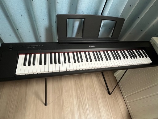 電子キーボードYamaha np35-bスタンド付き