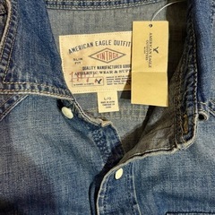 アメリカンイーグル　デニムシャツの画像