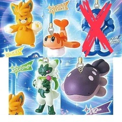 ポケットモンスター 根付マスコット　ポケットモンスター 根付マスコット冒険の旅路キーホルダー 4体セットの画像