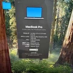 Apple MacBook Pro 13インチ スペースグレーの画像