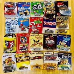 ホットウィール　アメリカキャラクター・マクドナルド・他お菓子メーカーetc レア ホットウィール　55台+3台+1台→59台の画像