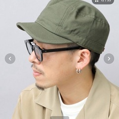 ●キャンバス　ショートバイザー　ワークキャップ●