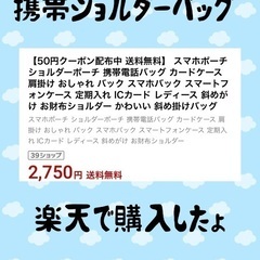 新品　未使用品　ENDAYCON スマホショルダーバッグの画像