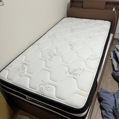 ベッド、マットレスセット (K) 姫路のベッド《シングルベッド
