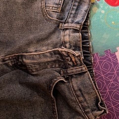 ボタン取れ(;_;)切りっぱなし風ダメージ?レディースジーパン,ボトムス👖 の画像