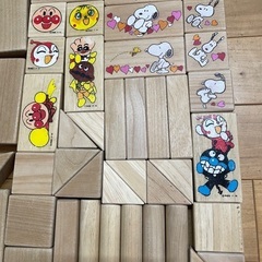 アンパンマン　スヌーピー　キッズ　トイ　人気　積み木　おまとめ　セットの画像