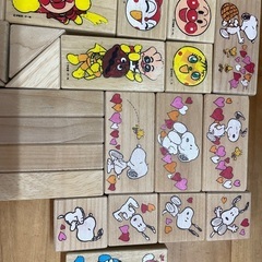 アンパンマン　スヌーピー　キッズ　トイ　人気　積み木　おまとめ　セットの画像