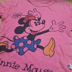 ミニーマウス子供服Tシャツの画像