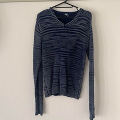 NAVY JEANS 1936 ネイビー 長袖ニット M