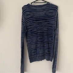 NAVY JEANS 1936 ネイビー 長袖ニット Mの画像