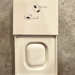 「美品」AirPods (第3世代) ホワイト 本体の画像