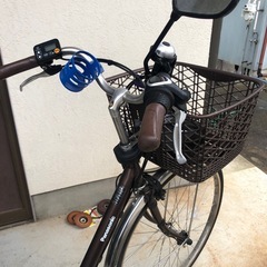 パナソニック電動自転車、ほぼ新品
の画像