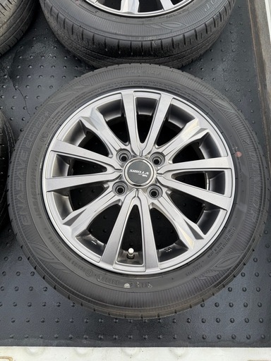155/65R14夏タイヤアルミホイールセット