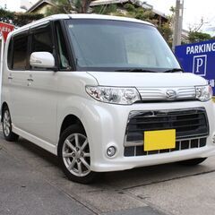 愛知より出品!車検満タン! 平成22年 タントカスタム 　 左パワスラ ナビ テレビ スマホ接続可の画像