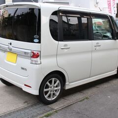 愛知より出品!車検満タン! 平成22年 タントカスタム 　 左パワスラ ナビ テレビ スマホ接続可の画像