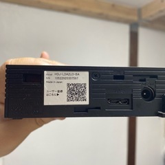 バッファロー外付けHDDの画像