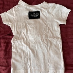 80 Tシャツ　半袖　恐竜 ホワイト　白の画像