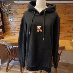 SHEIN くまちゃん パーカー 黒