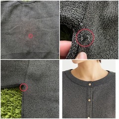 🌸500円商品✖️3点で1000円 に❣️【定価5500円】ELENCARE　DUE　2way　ラメカーディガンの画像