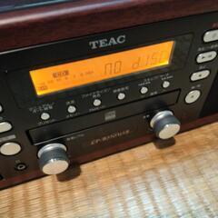 TEAC LP-R550USB ターンテーブルカセット付きCDレコーダー ジャンク品の画像