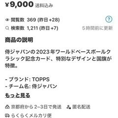 大谷翔平トレンディングカードの画像