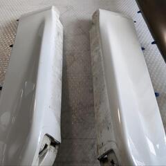 GRS214 クラウンアスリートG前期 リア純正ハーフスポイラー３点セット 爪 ゴムモール付きの画像