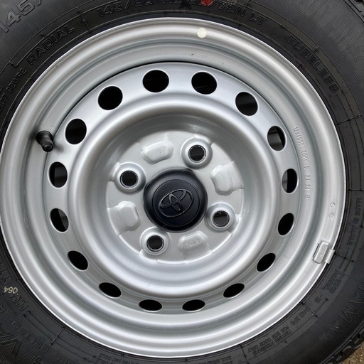 145/80R 12 ホイール付きタイヤ　4本セット　新品　未使用
