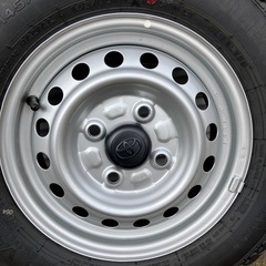 145/80R 12 ホイール付きタイヤ　4本セット　新品　未使用
の画像