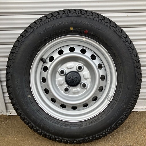 145/80R 12 ホイール付きタイヤ　4本セット　新品　未使用