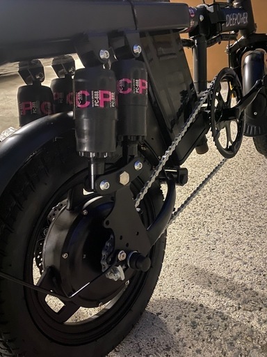 DEEP POWER 電動アシスト自転車 400W 35km/h