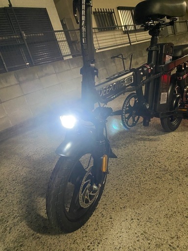 DEEP POWER 電動アシスト自転車 400W 35km/h
