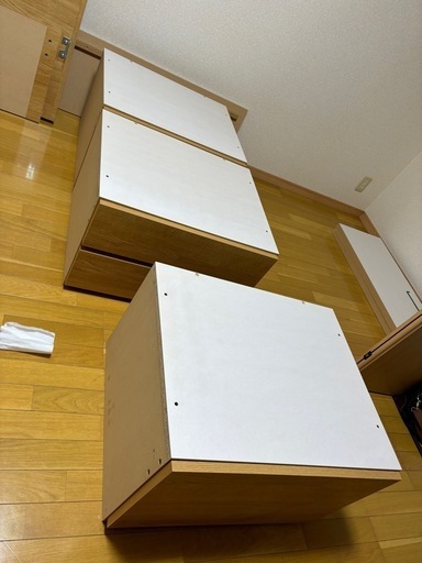 ニトリ　シングルベッド　収納たくさん