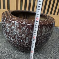 陶器火鉢の画像