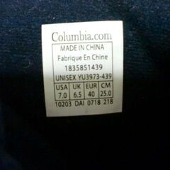コロンビアのウィンターブーツ　25㎝(USED品)の画像