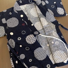 95サイズ　甚平　子ども服の画像